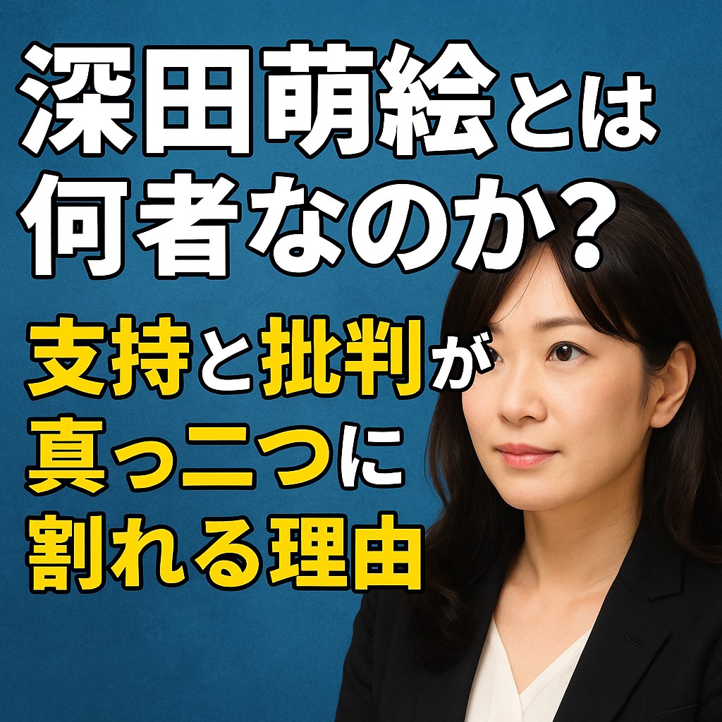 深田萌絵とは何者なのか？