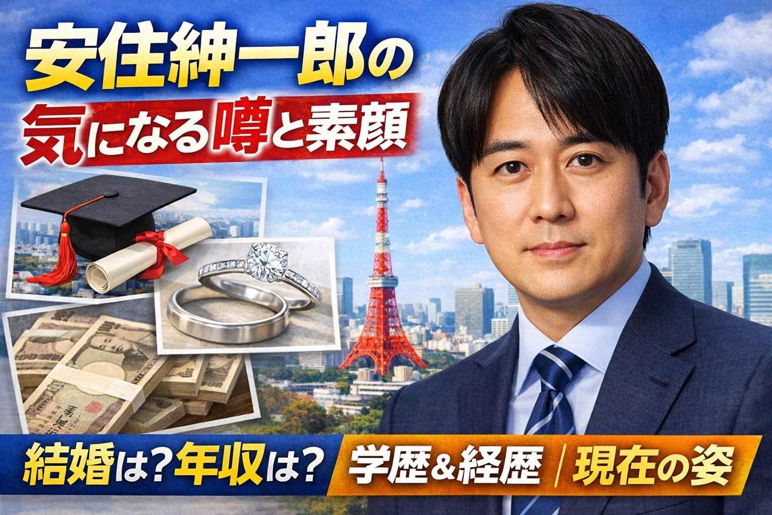 安住紳一郎の素顔