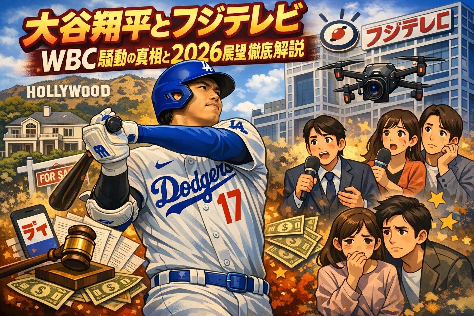 大谷翔平 フジテレビ WBC